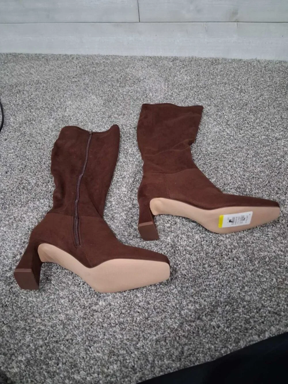 Steve Madden Hunny Knee-High Boots – Brown – Size 9